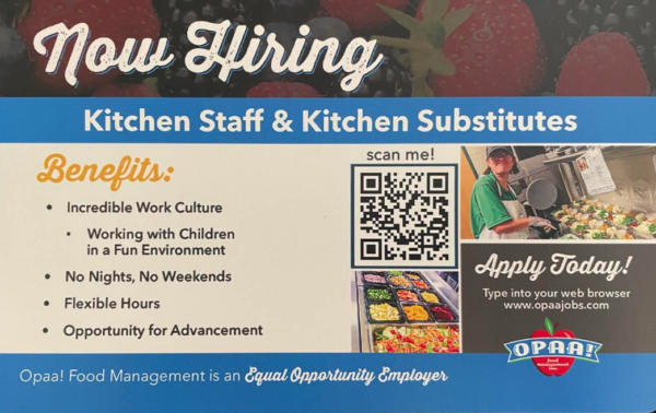 OPAA! is Hiring